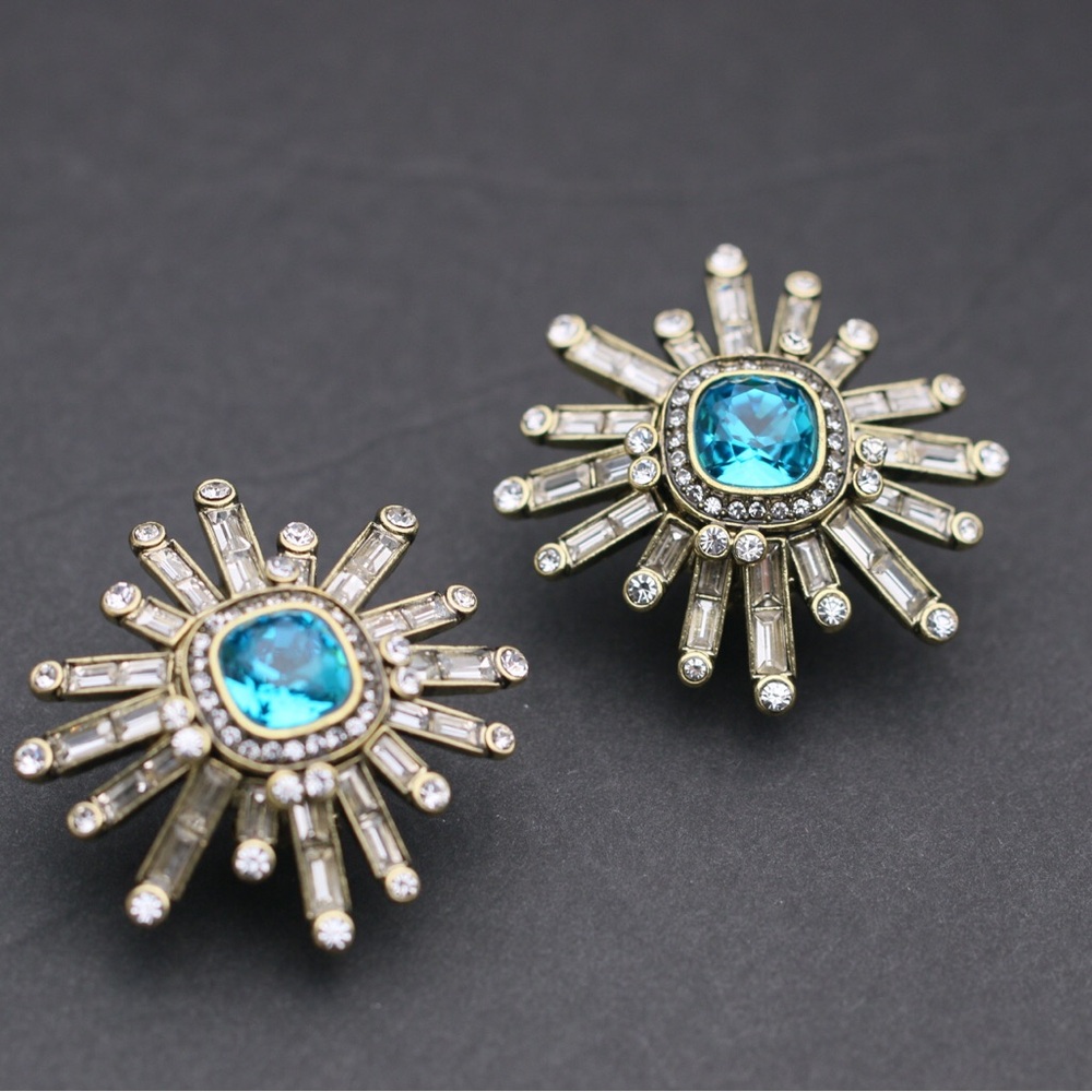 Heidi Daus Starburst Crystal Ear Studs